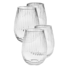 Ollie 400ml Glass Tumblers (Set of 4)