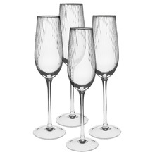 Ollie 300ml Champagne Flutes (Set of 4)
