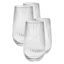 Ollie 500ml Highball Glasses (Set of 4)