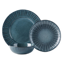 12 Piece Laurie Stoneware Dinner Set