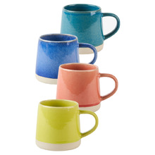 4 Piece Charlie 350ml Stoneware Mug Set