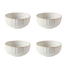 Natural Kimmie 12cm Stoneware Nibble Bowls (Set of 4)