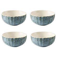 Blue Kimmie 12cm Stoneware Nibble Bowls (Set of 4)