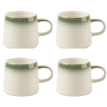 Billie Stripe 300ml Stoneware Mugs (Set of 4)
