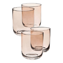 Mikkie 300ml Glass Tumblers (Set of 4)