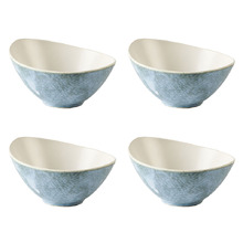 Blue Kimmie 20cm Stoneware Ramen Bowls (Set of 4)