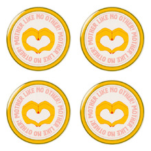 Sunnie Mother Like No Other Stoneware Coasters (Set of 4)