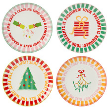 4 Piece Jollie Porcelain Side Plate Set