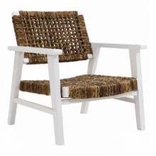 Rivers Mahogany Wood Armchair