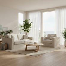 Chiara Slipcover Armchair
