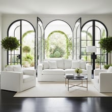 Chiara Slipcover Armchair