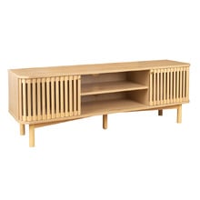140cm Carrie 2 Door Rubberwood TV Unit