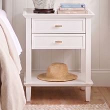 Zwingli Pine Wood Bedside Table