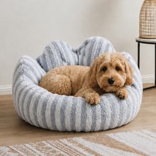 Pippin Faux Fur Dog Bed
