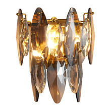 Eduard Crystal 2-Light Wall Sconce