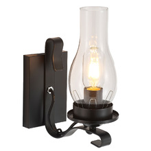 Laurence Iron Armed Wall Light
