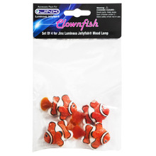 4 Piece JINX Clownfish Mood Lamp Accessory Set