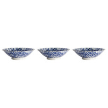 Tokyo Blue Sakura 25.4cm Porcelain Ramen Bowls (Set of 3)