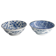 2 Piece Tokyo Blue 19cm Bowl Set