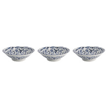 Tokyo Blue Maizuru 25.4cm Porcelain Ramen Bowls (Set of 3)