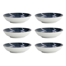 Blue Kawaii Cat Neko Sauce Dishes (Set of 6)