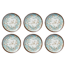 Crane 24.7cm Porcelain Dinner Plates (Set of 6)