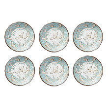 Crane 16.5cm Porcelain Side Plates (Set of 6)