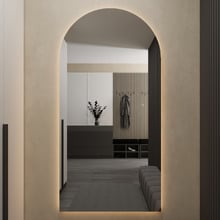 Ruslan Arched LED Full Length Mirror