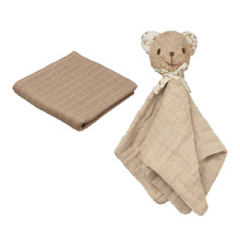 Cam Cam Copenhagen 2 Piece Dreamland Muslin Wrap & Security Blanket Set