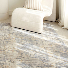 Slate Haze Abstract Rug