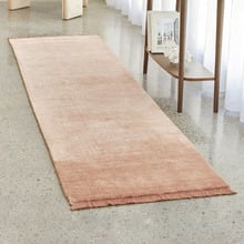 Blush Pink Kinship Hand-Loomed Wool Runner