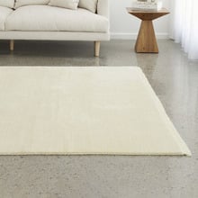 Cream Kinship Hand-Loomed Wool Rug