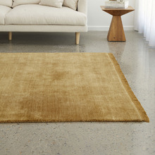 Honey Kinship Hand-Loomed Wool Rug