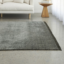 Seal Grey Kinship Hand-Loomed Wool Rug