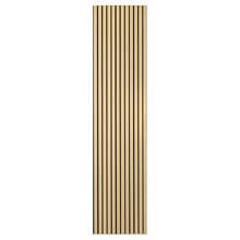 Acoura Space 2700 x 600mm Heritage Oak Wide Batten Acoustic Slat Wall Panel