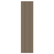 Acoura Space 2700 x 600mm Weather Oak Acoustic Slat Wall Panel