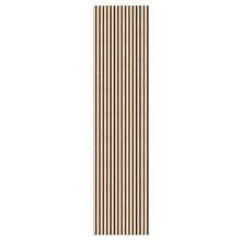 Acoura Space 2700 x 600mm Euro Oak Acoustic Slat Wall Panel