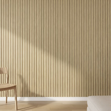 Acoura Space 2700 x 600mm Heritage Oak Slatted Acoustic Wall Panel