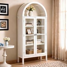 Vanessa Arched Display Cabinet