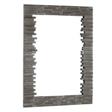 Burbank Paulownia Wood Wall Mirror
