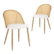 Dana PE Rattan Dining Chairs (Set of 2)