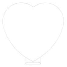 Anson Heart-Shaped Garden Arch