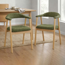 Palmera Upholstered Dining Chairs (Set of 2)