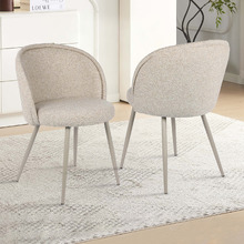 Alto Linen-Look Dining Chairs (Set of 2)