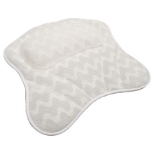 White Carrey 3D Mesh Bath Pillow
