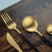 24 Piece Mari Stainless Steel Cutlery Set