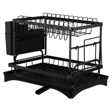 2 Tier Grayson Steel Dish Drying Rack