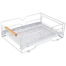 White Grayson Steel Bowl Drying Rack