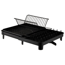 Black Grayson Steel Dish Drying Rack