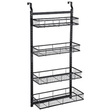 4 Tier Grayson Steel Over-the-Door Shower Caddy